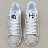 HEED NYC Men's Classic Champagne Gray Vegan Leather Sneakers
